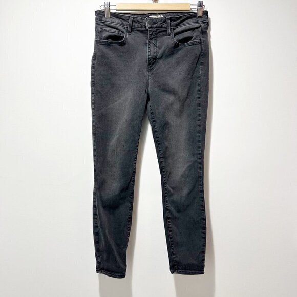 L’Agence Margot High Rise Skinny Jeans Size 29 Dark Graphite Charcoal Blac - Picture 2 of 13